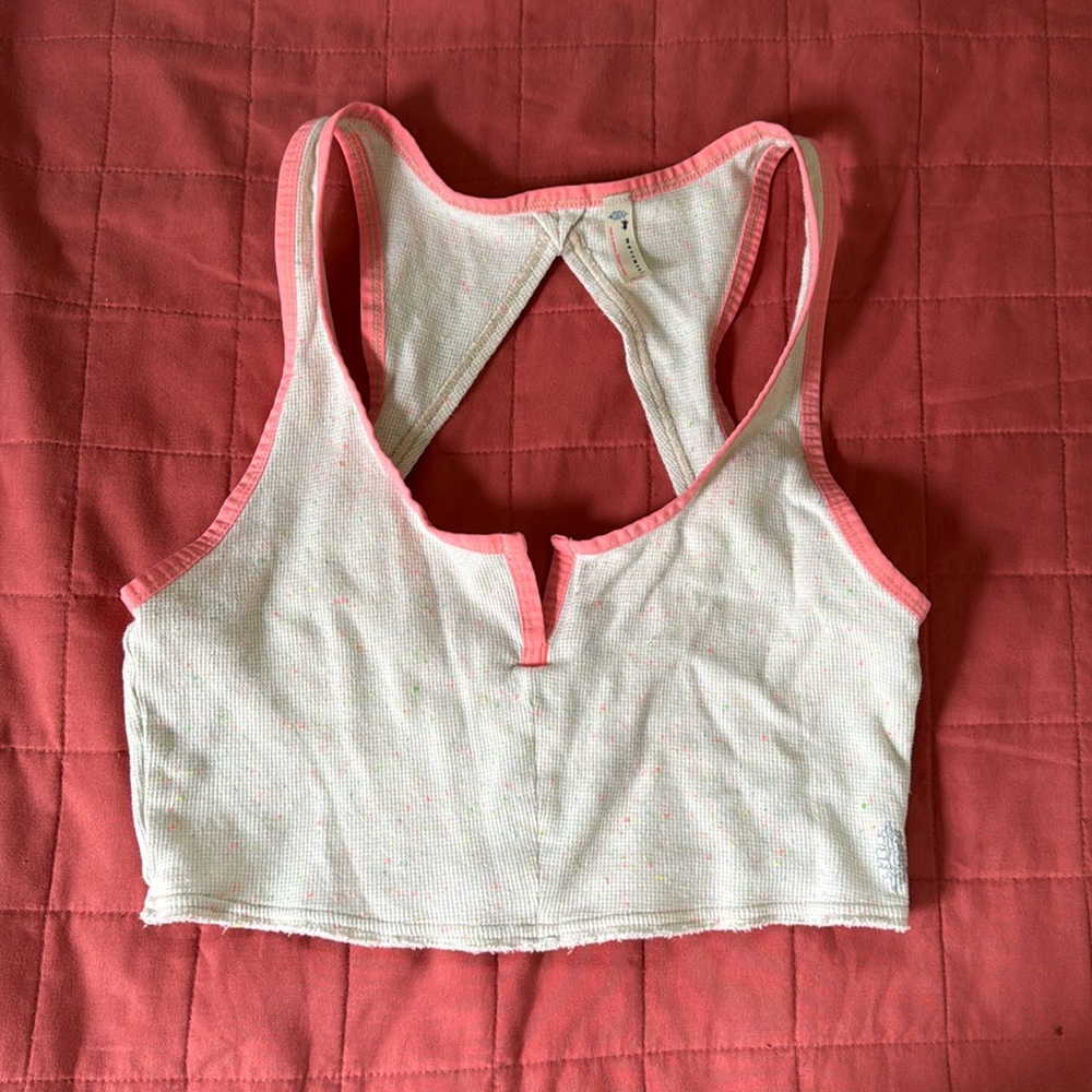 free people movement open back tank